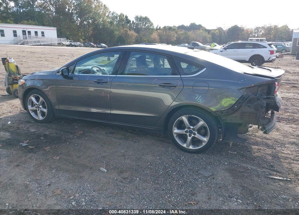 2016 FORD FUSION SE VIN: 3FA6P0H75GR350179