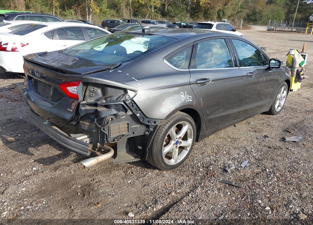 2016 FORD FUSION SE VIN: 3FA6P0H75GR350179