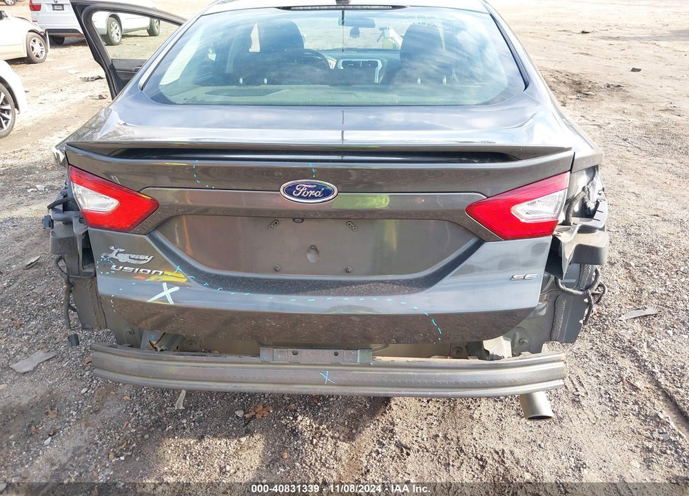 2016 FORD FUSION SE VIN: 3FA6P0H75GR350179