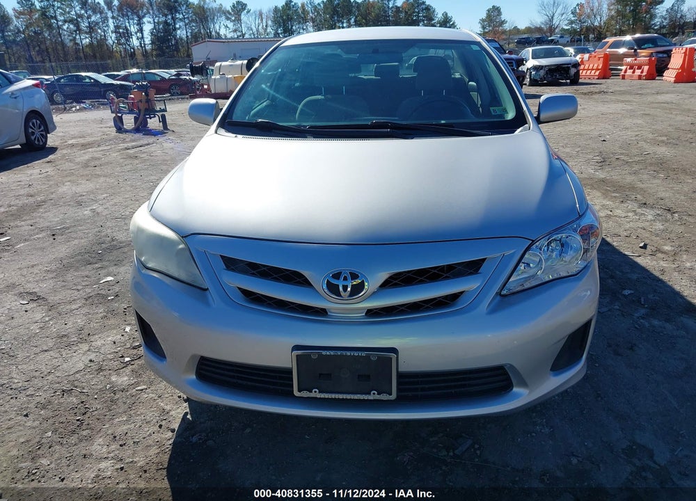 2011 TOYOTA COROLLA LE VIN: 2T1BU4EE0BC653400