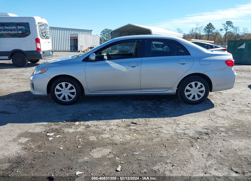 2011 TOYOTA COROLLA LE VIN: 2T1BU4EE0BC653400