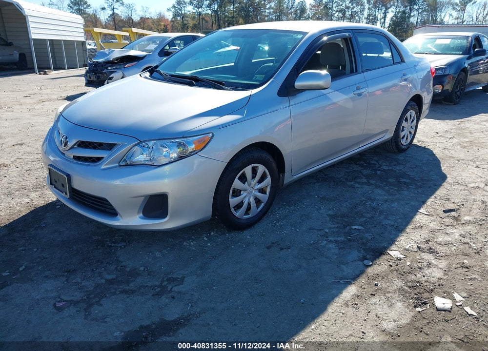 2011 TOYOTA COROLLA LE VIN: 2T1BU4EE0BC653400