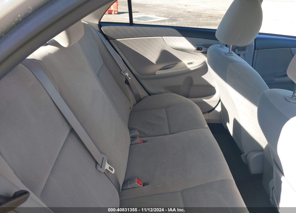 2011 TOYOTA COROLLA LE VIN: 2T1BU4EE0BC653400