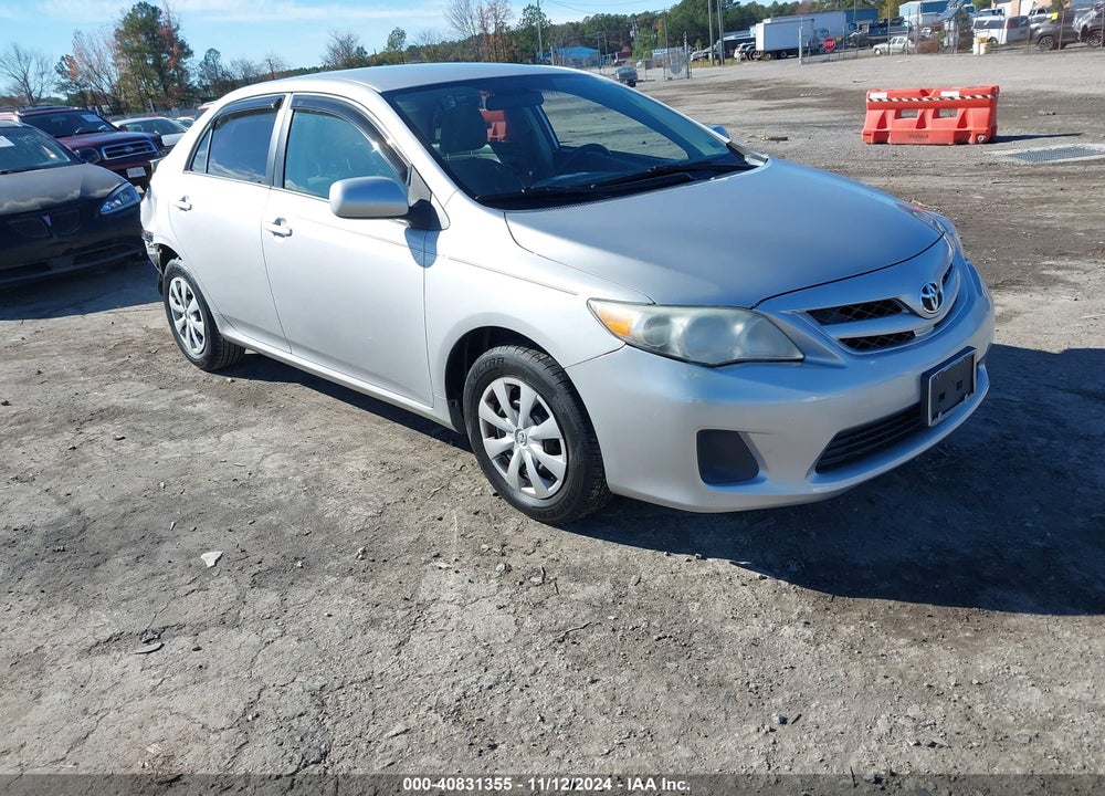 2011 TOYOTA COROLLA LE VIN: 2T1BU4EE0BC653400