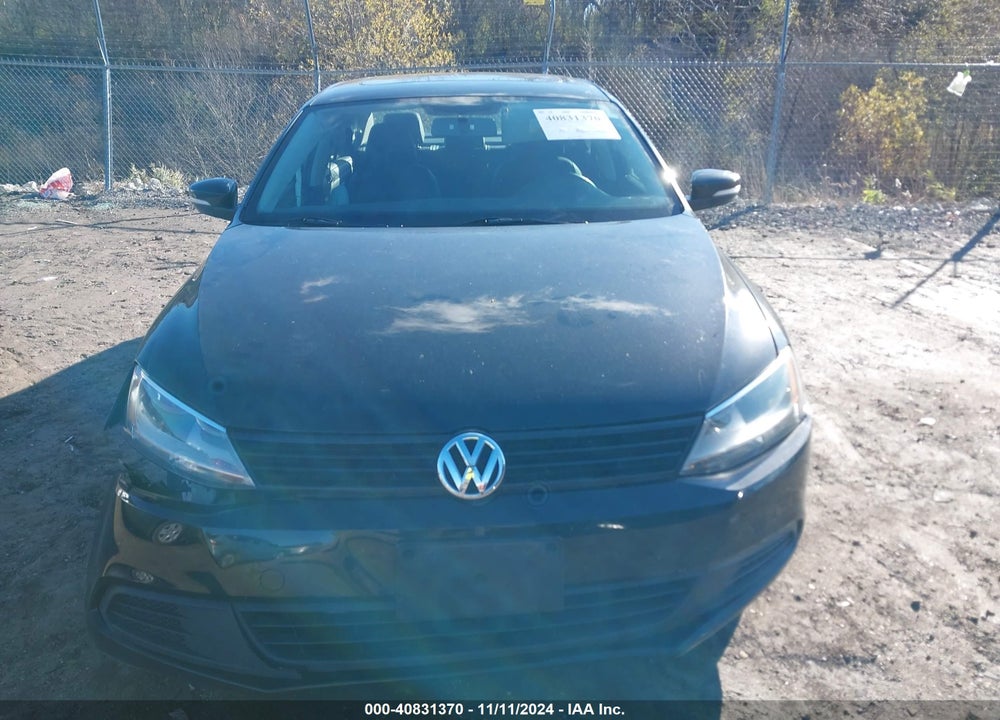 2012 VOLKSWAGEN JETTA 2.5L SE VIN: 3VWDP7AJ3CM325978