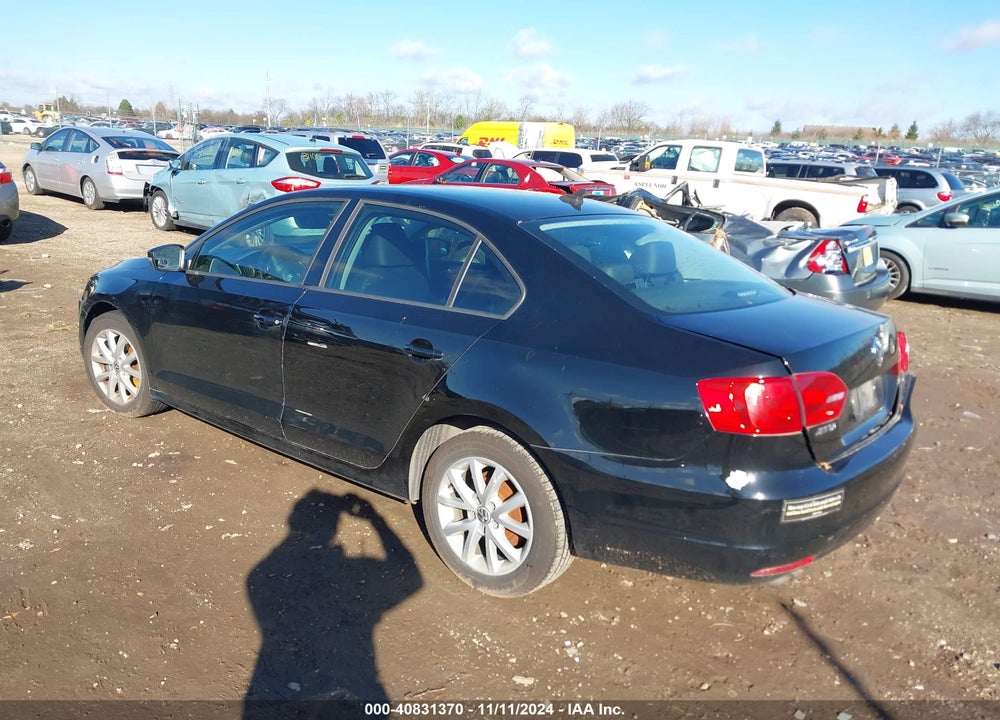 2012 VOLKSWAGEN JETTA 2.5L SE VIN: 3VWDP7AJ3CM325978