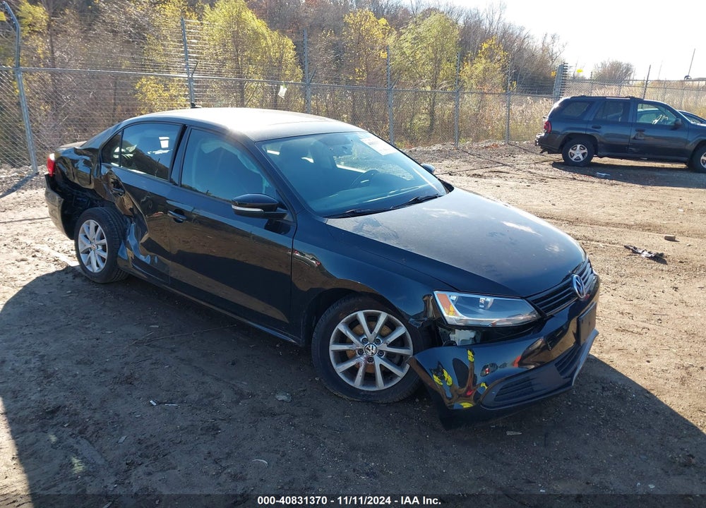 2012 VOLKSWAGEN JETTA 2.5L SE VIN: 3VWDP7AJ3CM325978