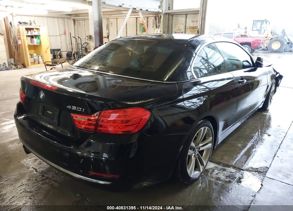 2017 BMW 430I VIN: WBA4U7C51H5H19486