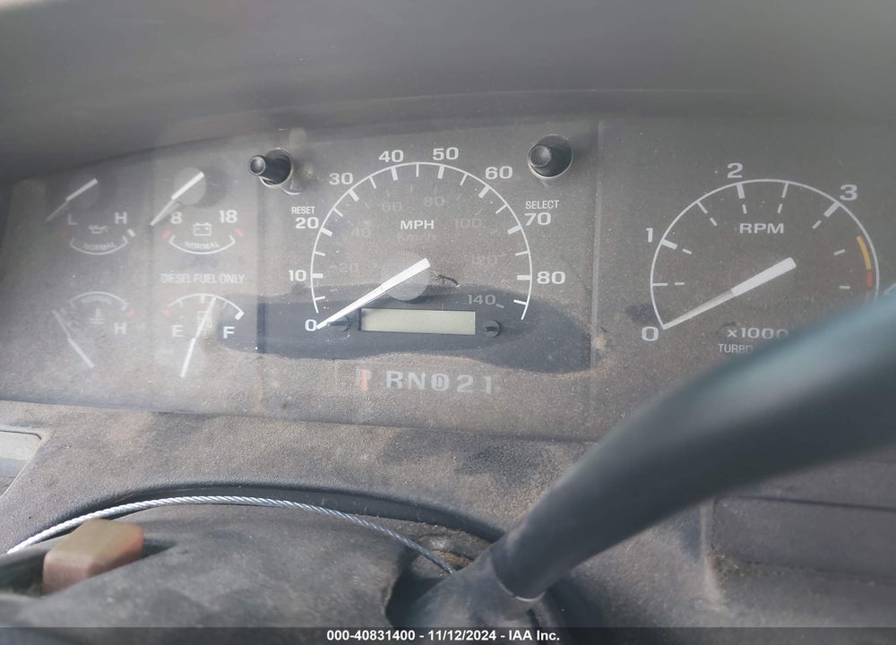 1997 FORD F-250 XL VIN: 1FTHX25F3VEC47031