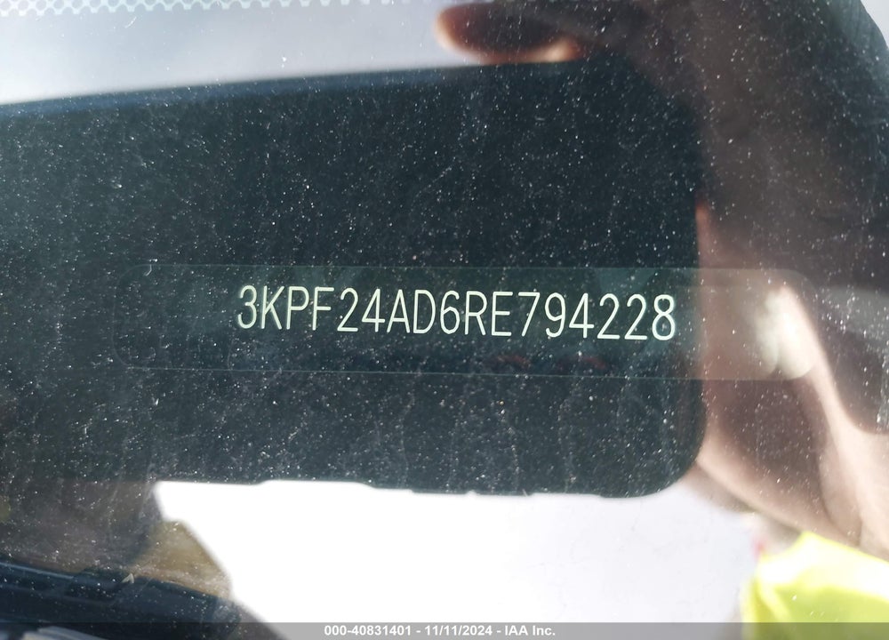 2024 KIA FORTE LXS VIN: 3KPF24AD6RE794228
