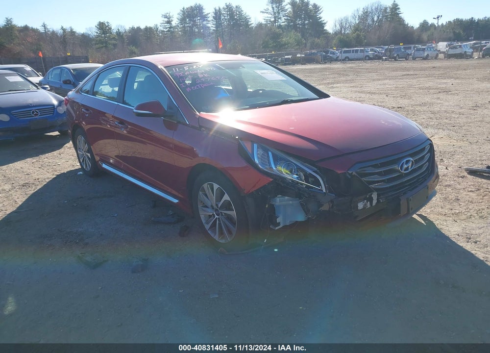 2015 HYUNDAI SONATA SPORT VIN: 5NPE34AF4FH255088