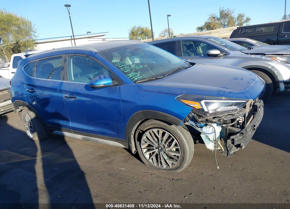 2020 HYUNDAI TUCSON LIMITED VIN: KM8J33AL1LU096221