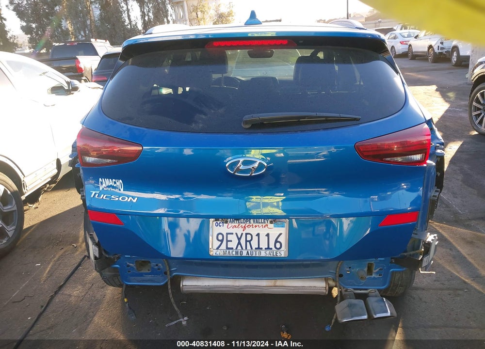2020 HYUNDAI TUCSON LIMITED VIN: KM8J33AL1LU096221