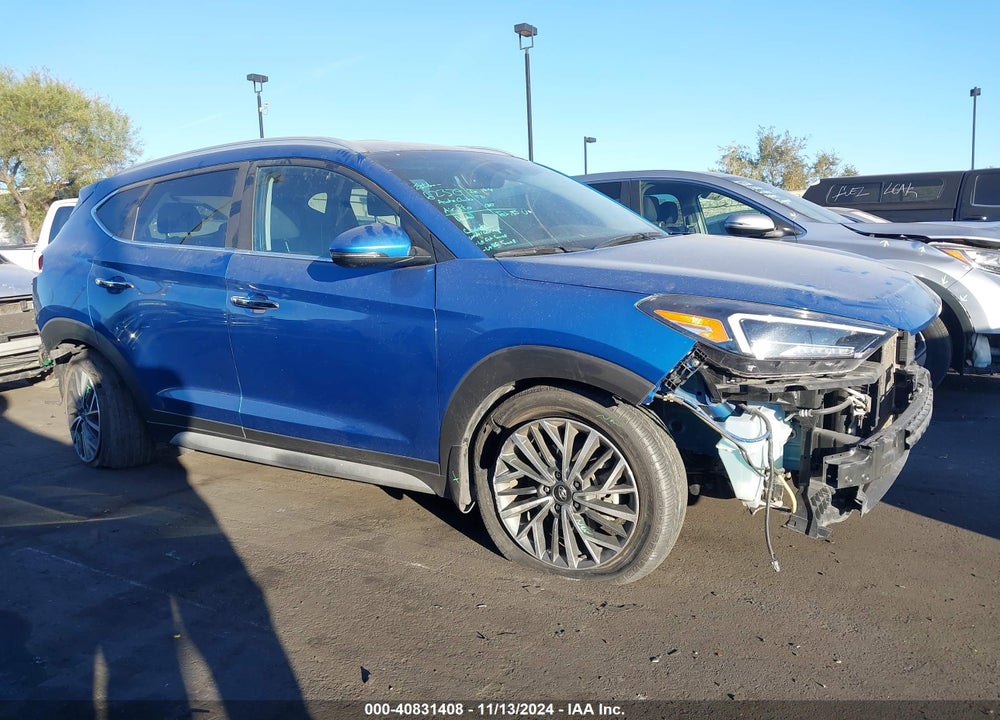 2020 HYUNDAI TUCSON LIMITED VIN: KM8J33AL1LU096221