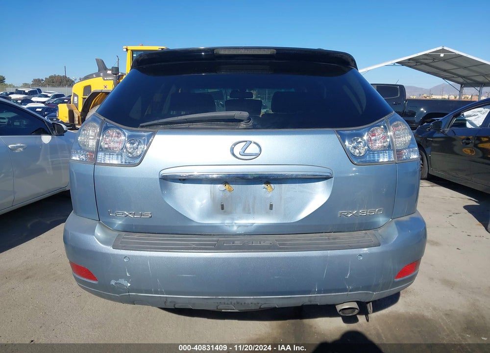 2008 LEXUS RX 350 VIN: 2T2GK31U78C048684