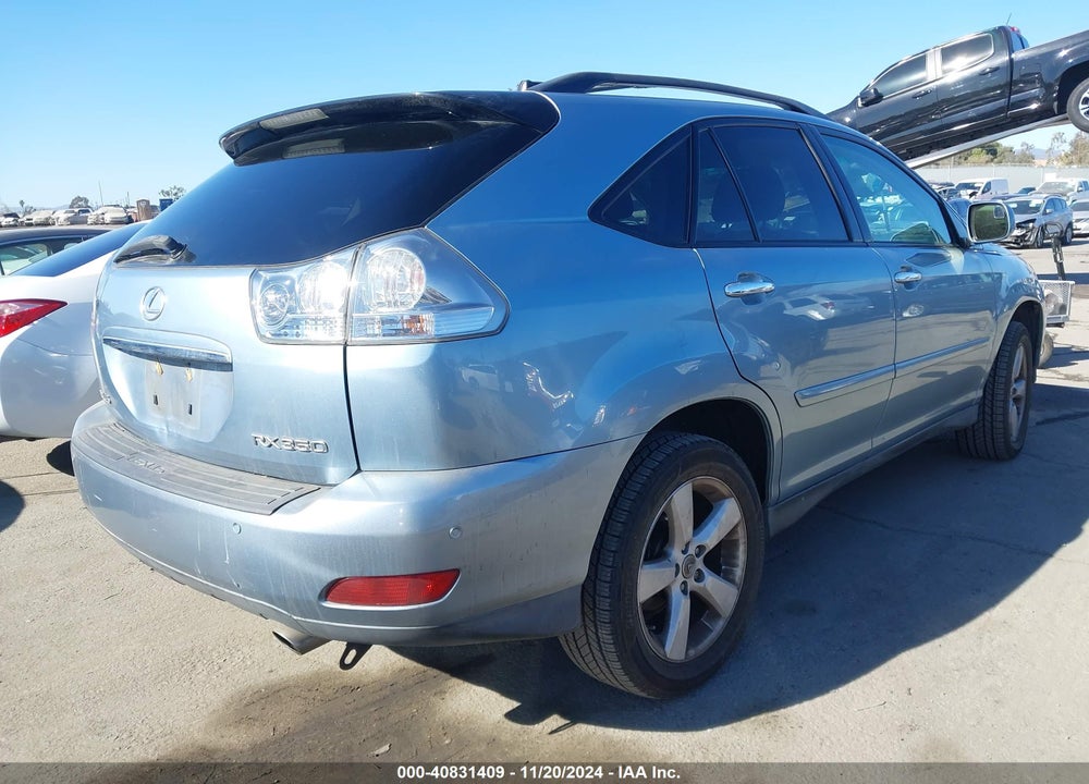 2008 LEXUS RX 350 VIN: 2T2GK31U78C048684