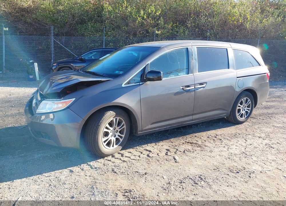 2012 HONDA ODYSSEY EX-L VIN: 5FNRL5H60CB139054
