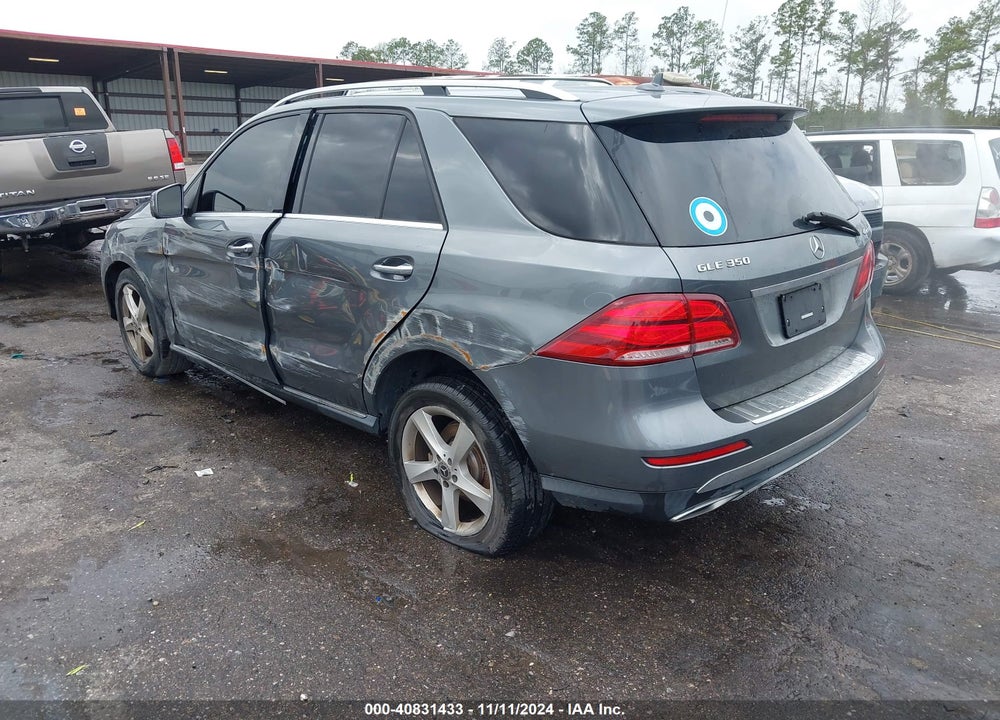 2017 MERCEDES-BENZ GLE GLE 350 VIN: 4JGDA5HB7HA942873