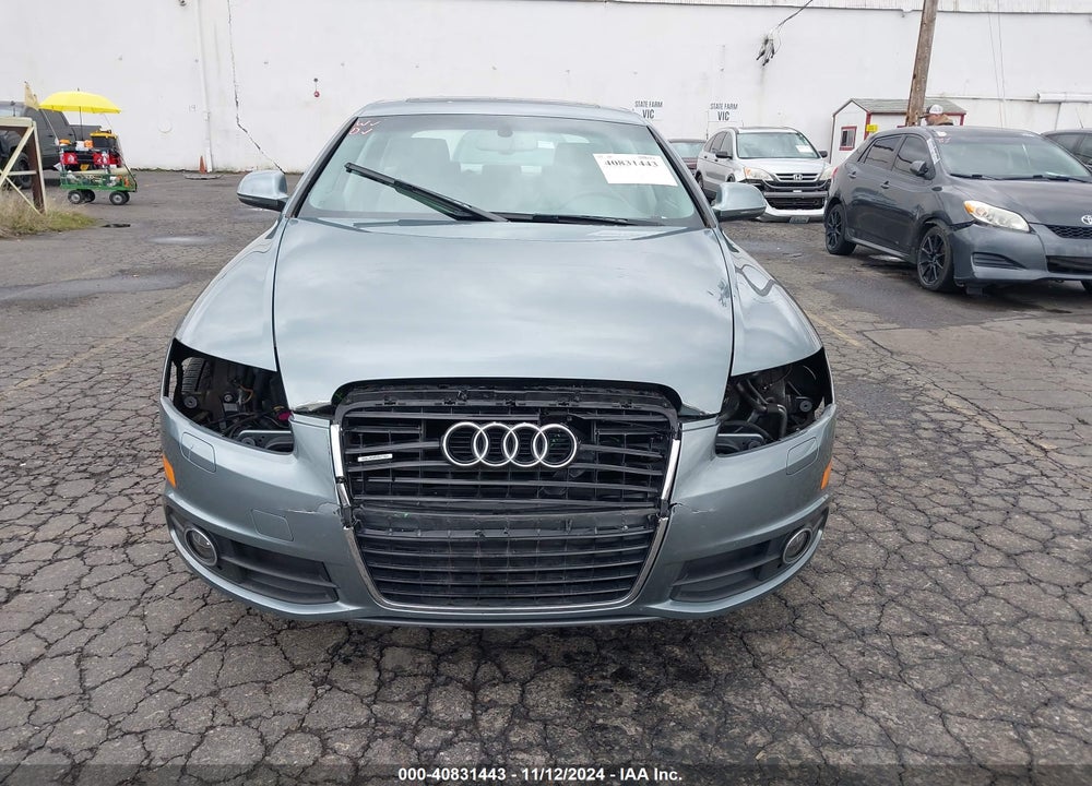 2011 AUDI A6 3.0 PREMIUM VIN: WAUFGAFB5BN061190
