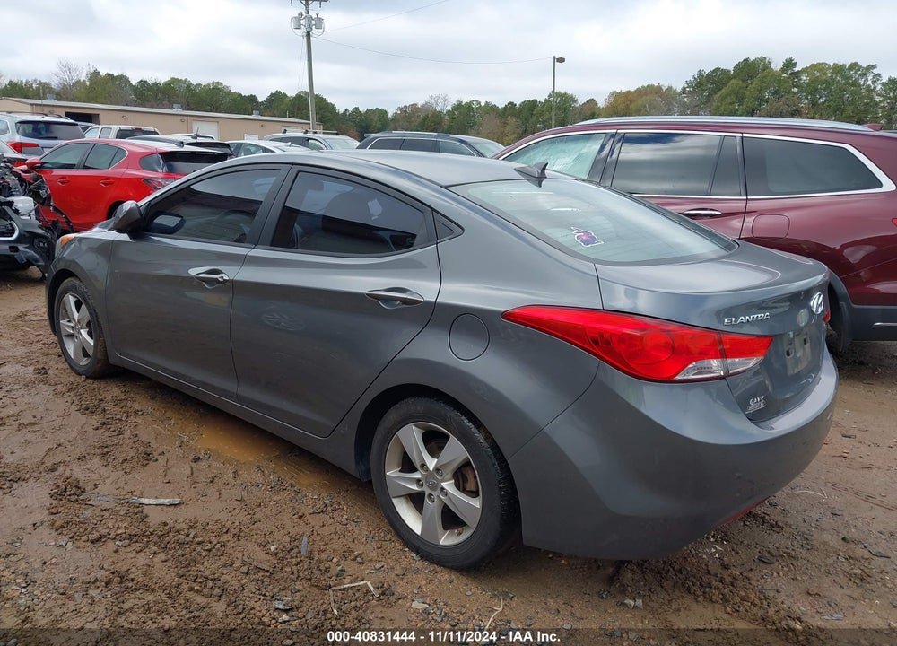 2013 HYUNDAI ELANTRA GLS VIN: 5NPDH4AE7DH368812