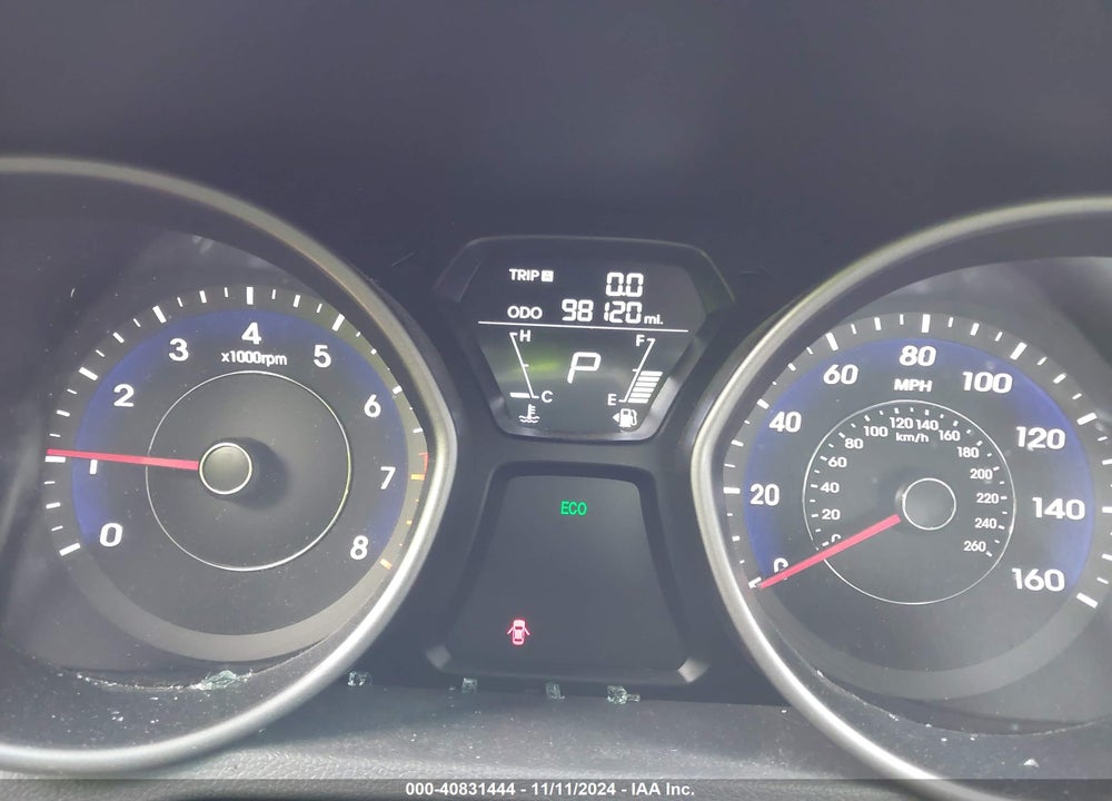 2013 HYUNDAI ELANTRA GLS VIN: 5NPDH4AE7DH368812