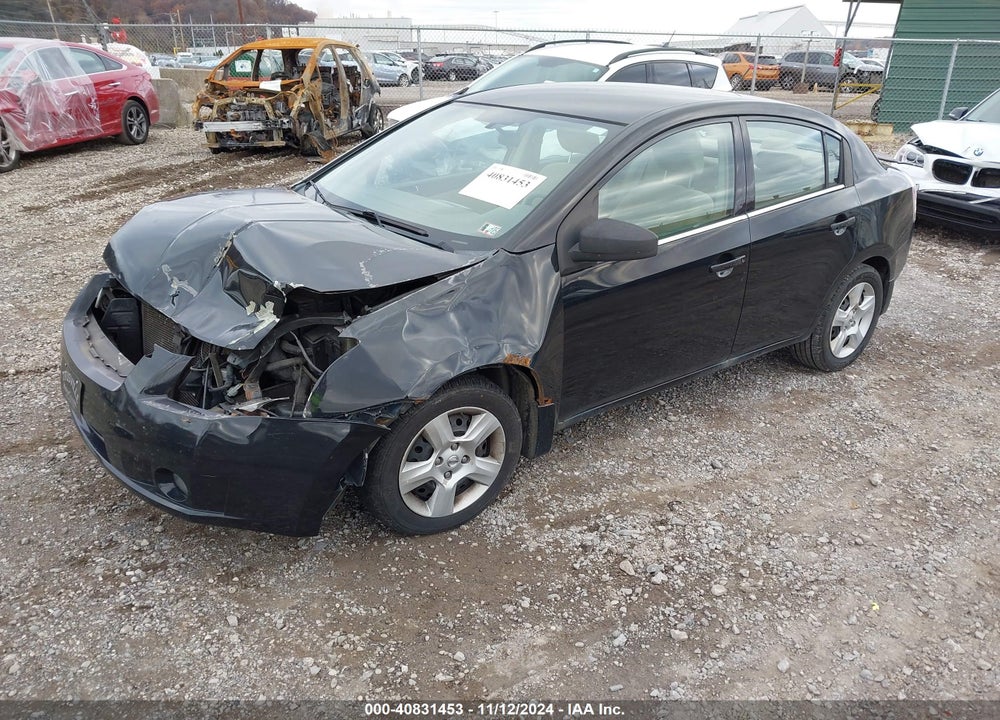 2008 NISSAN SENTRA 2.0S VIN: 3N1AB61E48L610920