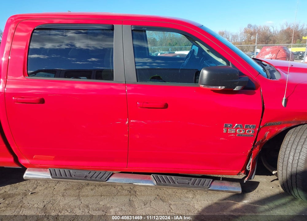 2019 RAM 1500 CLASSIC BIG HORN 4X4 6'4 BOX VIN: 1C6RR7TT8KS588126