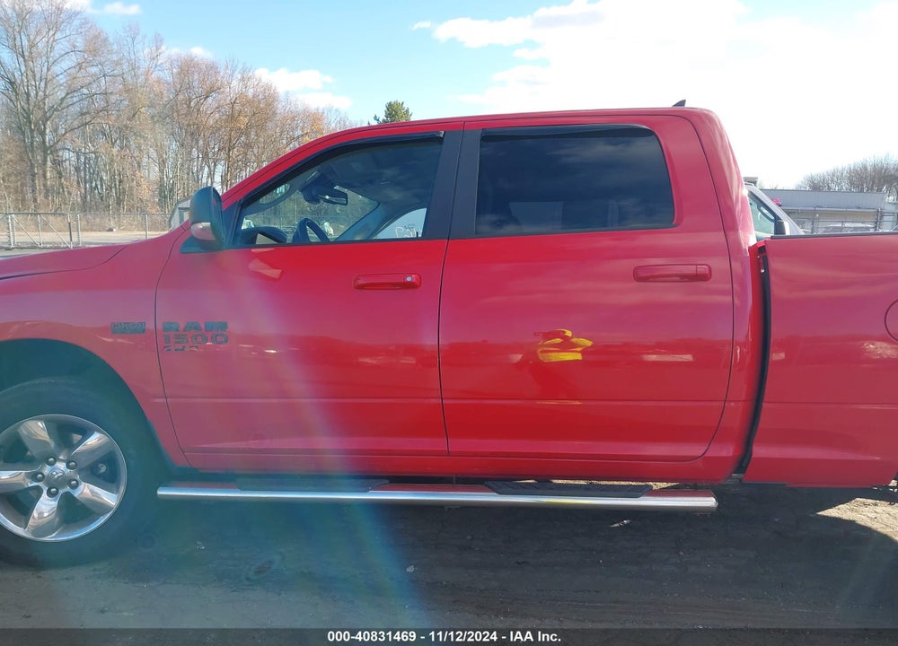 2019 RAM 1500 CLASSIC BIG HORN 4X4 6'4 BOX VIN: 1C6RR7TT8KS588126