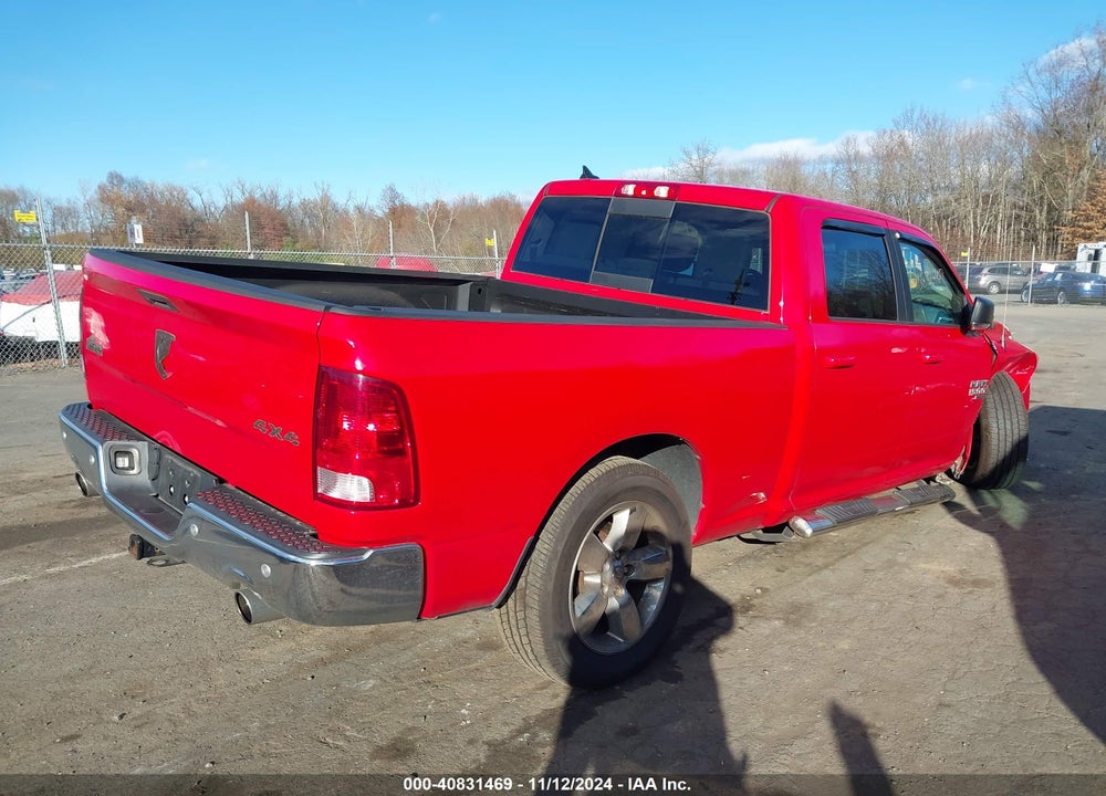 2019 RAM 1500 CLASSIC BIG HORN 4X4 6'4 BOX VIN: 1C6RR7TT8KS588126