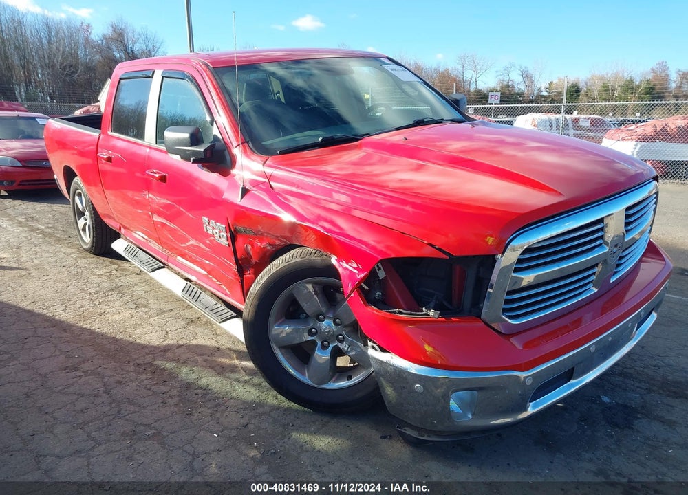 2019 RAM 1500 CLASSIC BIG HORN 4X4 6'4 BOX VIN: 1C6RR7TT8KS588126