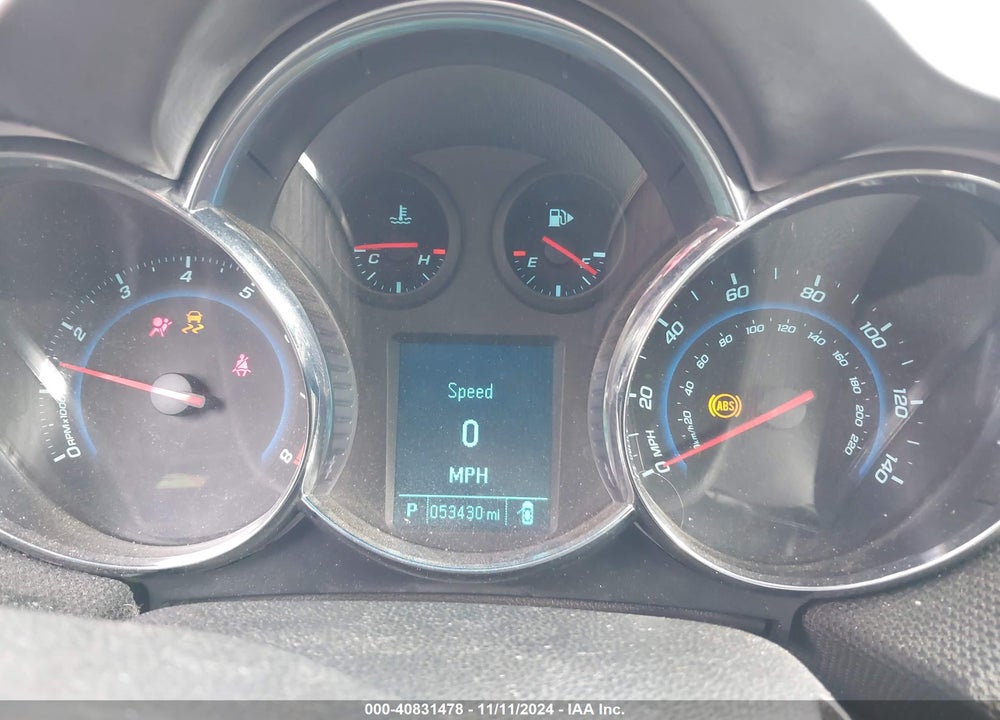 2012 CHEVROLET CRUZE 2LT VIN: 1G1PG5SC8C7258544