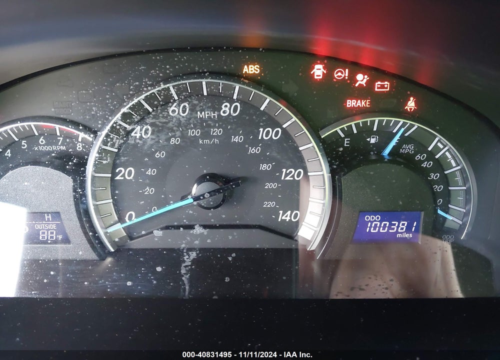 2014 TOYOTA CAMRY SE VIN: 4T1BF1FK0EU384511