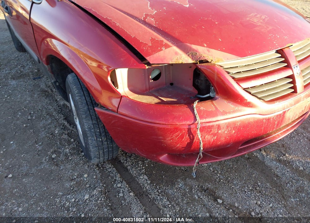 2006 DODGE GRAND CARAVAN SE VIN: 1D4GP24R16B623075