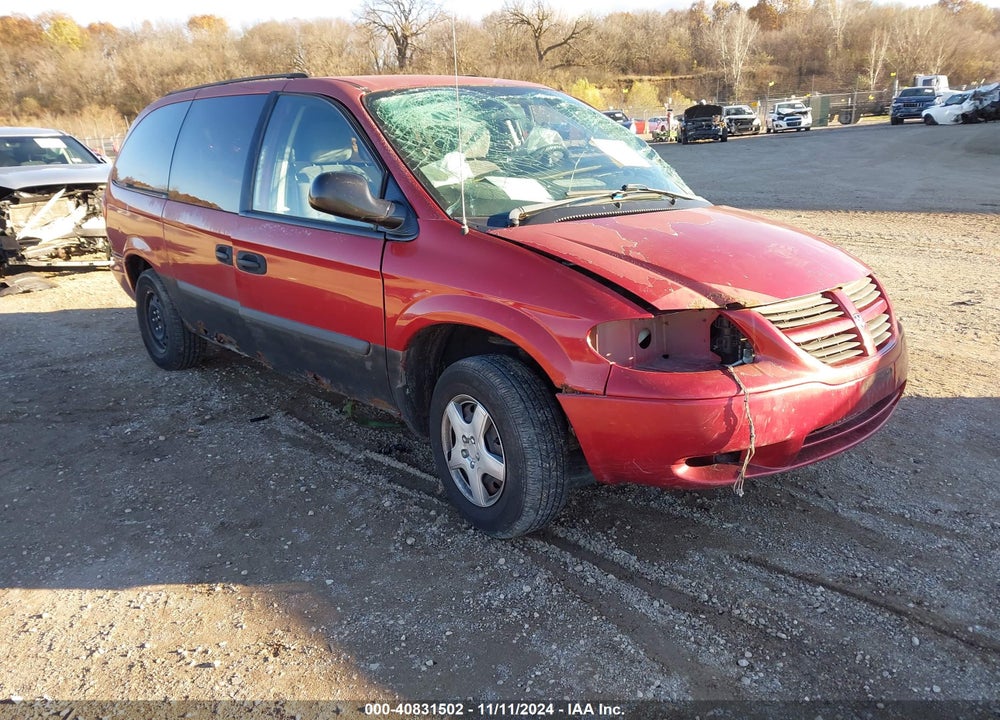 2006 DODGE GRAND CARAVAN SE VIN: 1D4GP24R16B623075