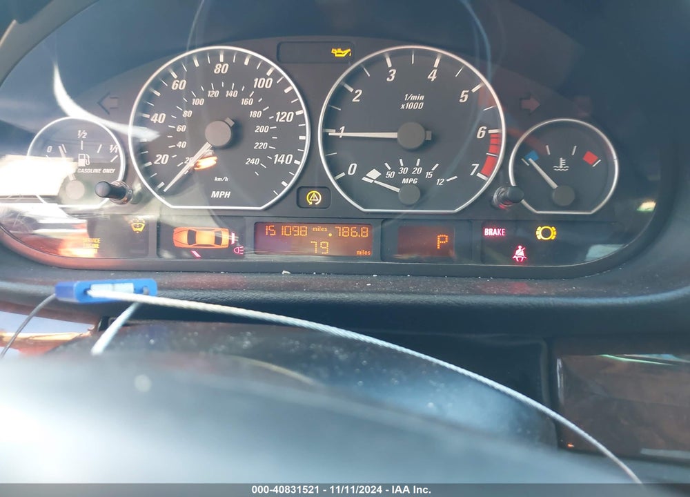 2002 BMW 330CI VIN: WBABN53462PH01920