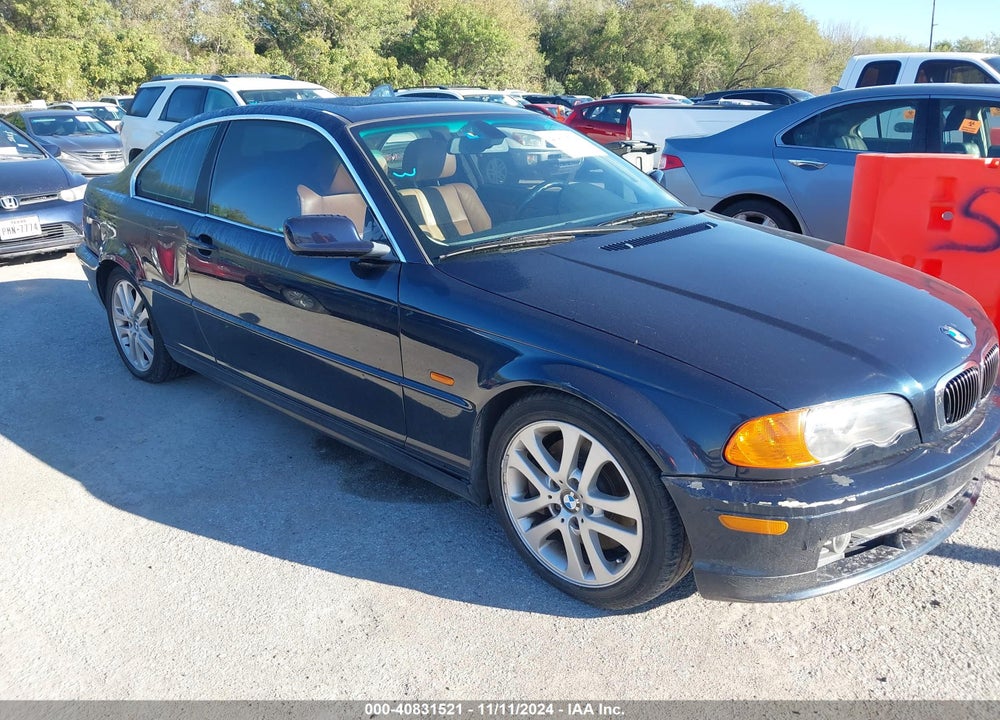 2002 BMW 330CI VIN: WBABN53462PH01920