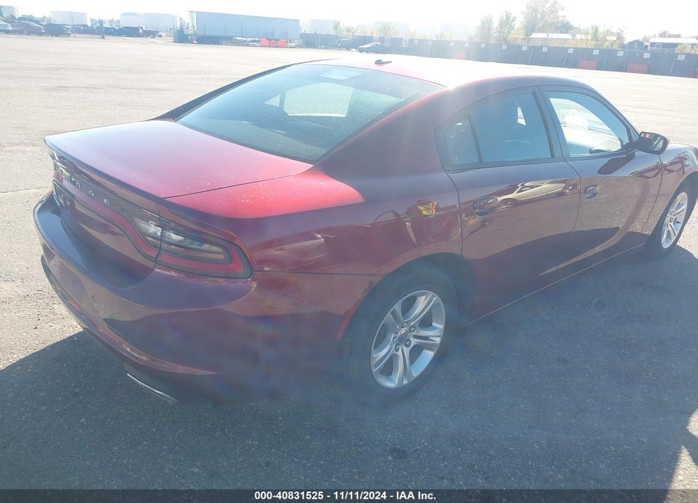 2021 DODGE CHARGER SXT RWD VIN: 2C3CDXBG3MH647244