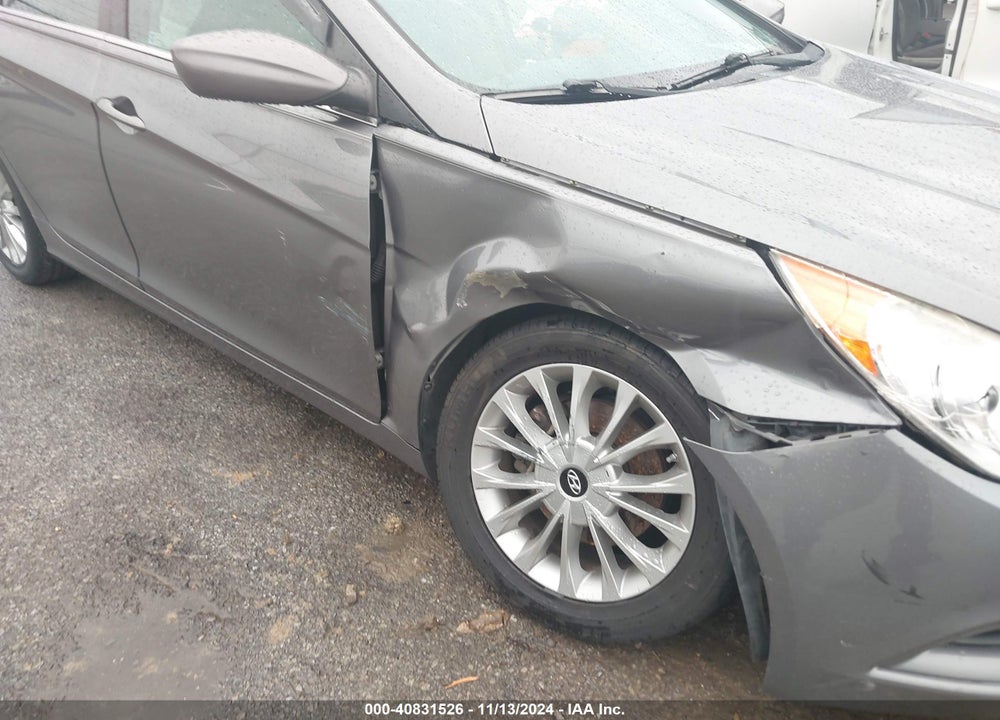 2012 HYUNDAI SONATA GLS VIN: 5NPEB4AC7CH406753