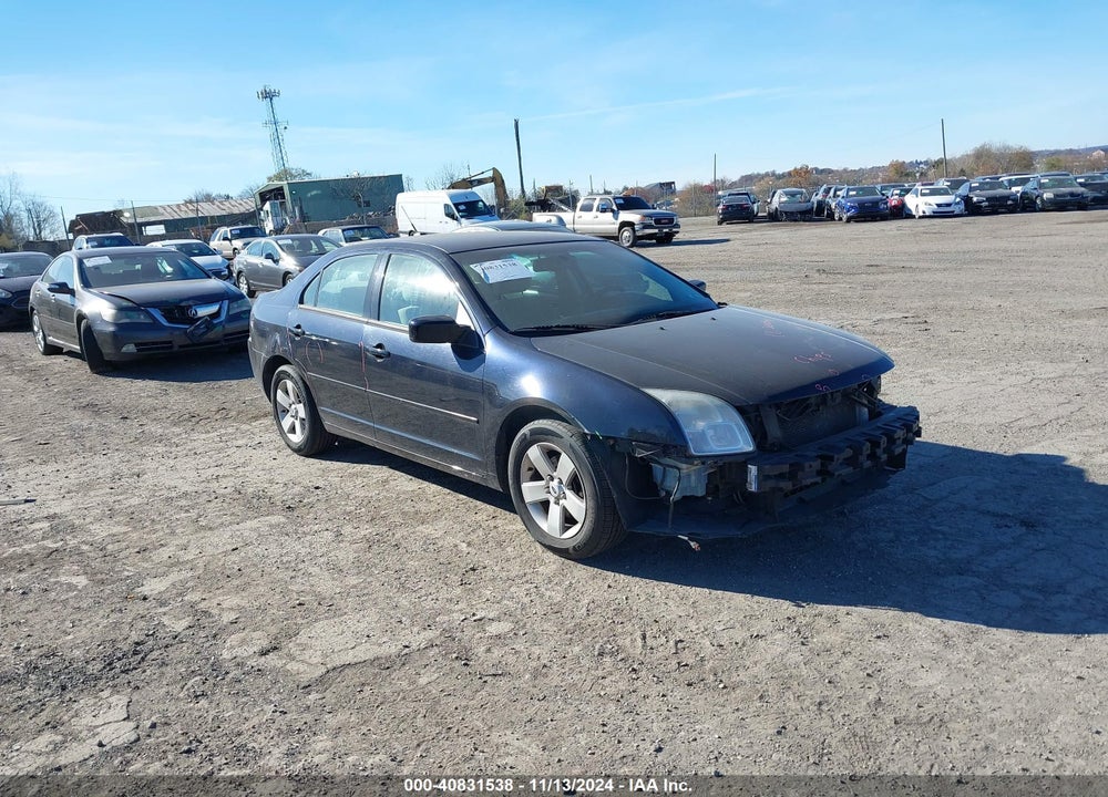 2008 FORD FUSION SE VIN: 3FAHP07Z88R218465