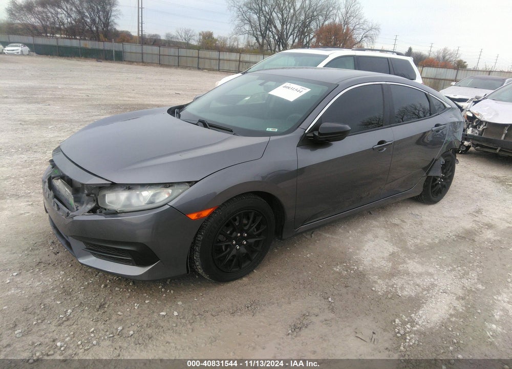 2018 HONDA CIVIC LX VIN: 19XFC2F50JE028745