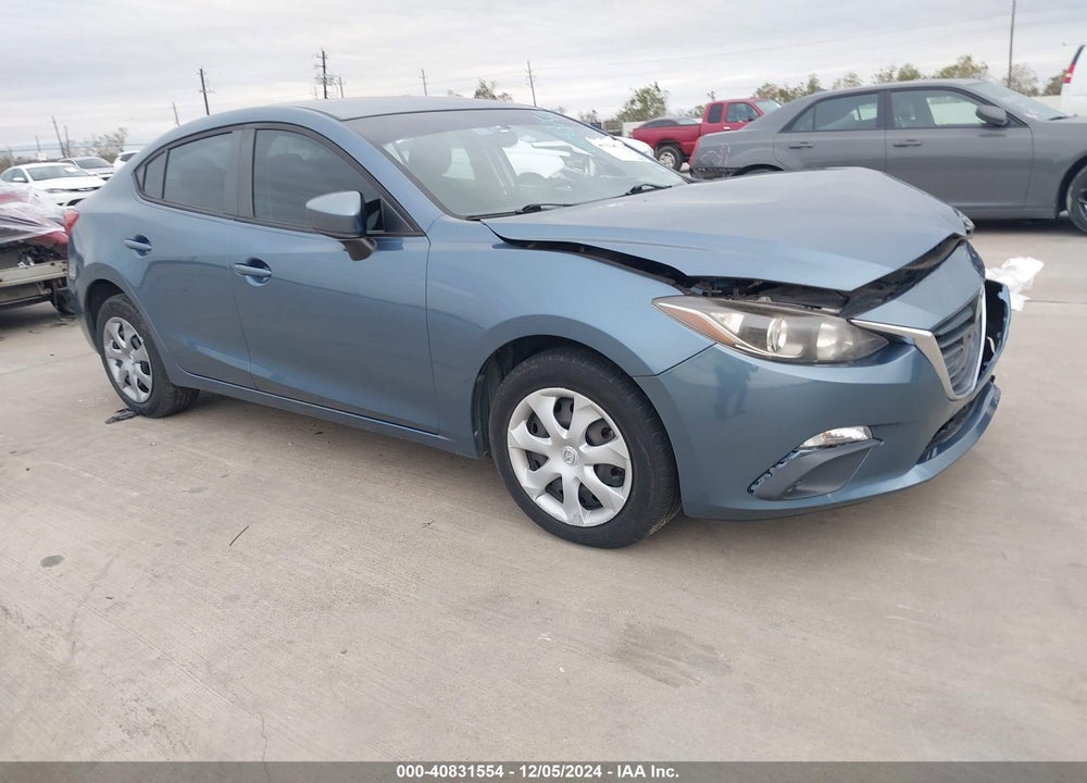2015 MAZDA 3 I SPORT VIN: JM1BM1U76F1254891