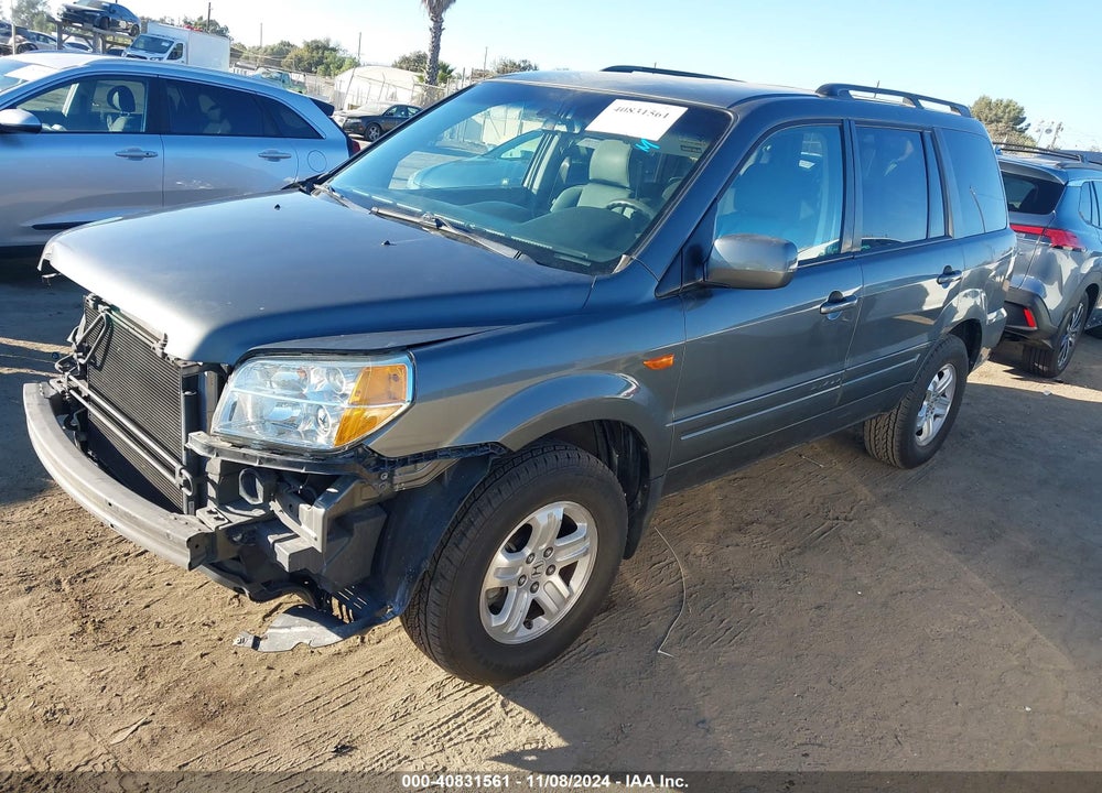 2008 HONDA PILOT VP VIN: 5FNYF28218B025439