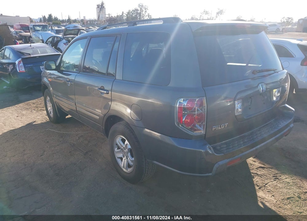 2008 HONDA PILOT VP VIN: 5FNYF28218B025439