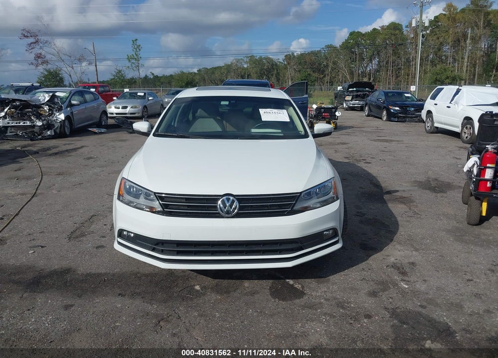 2016 VOLKSWAGEN JETTA 1.8T SEL VIN: 3VWL07AJ7GM227932