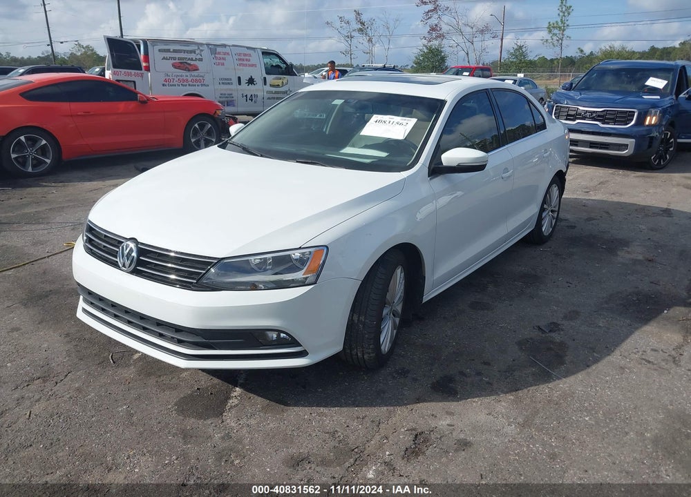 2016 VOLKSWAGEN JETTA 1.8T SEL VIN: 3VWL07AJ7GM227932
