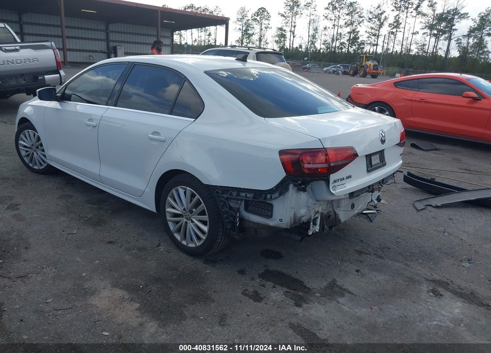 2016 VOLKSWAGEN JETTA 1.8T SEL VIN: 3VWL07AJ7GM227932