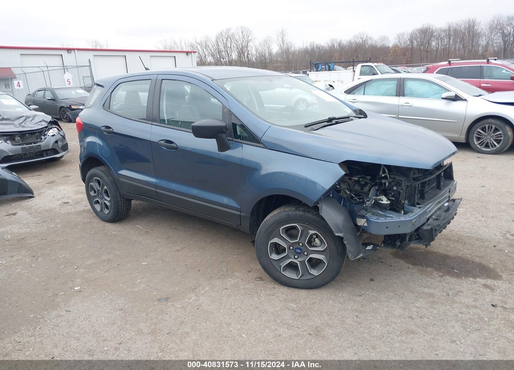 2021 FORD ECOSPORT S VIN: MAJ6S3FL0MC452032
