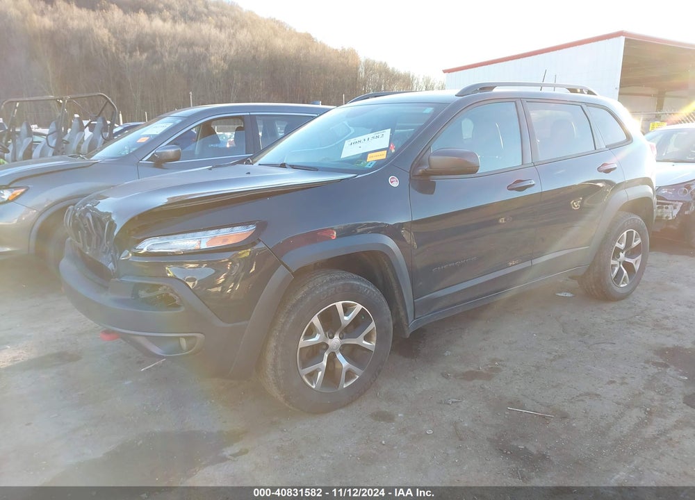 2018 JEEP CHEROKEE TRAILHAWK 4X4 VIN: 1C4PJMBX4JD571174