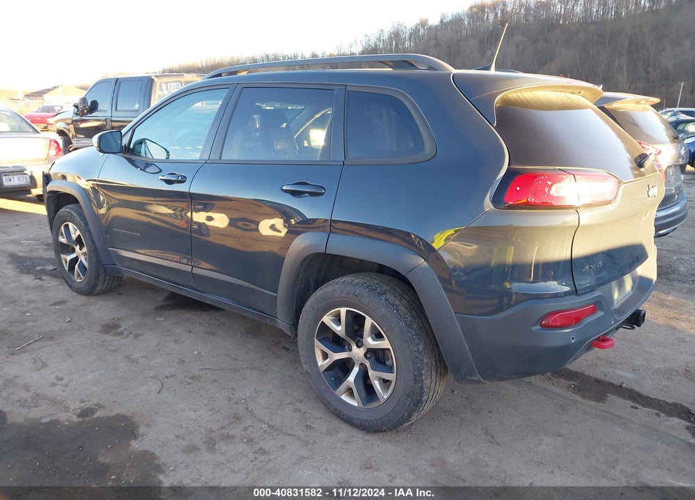 2018 JEEP CHEROKEE TRAILHAWK 4X4 VIN: 1C4PJMBX4JD571174