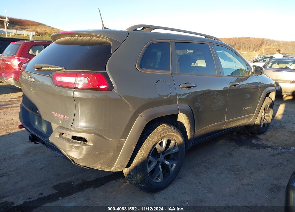 2018 JEEP CHEROKEE TRAILHAWK 4X4 VIN: 1C4PJMBX4JD571174